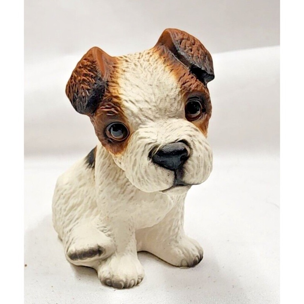 Vintage MIB Global Art Harvey Knox Kingdom Terrier figurine 1983